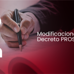 Modificaciones al Decreto PROSEC