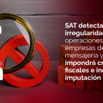 SAT detecta irregularidades en empresas de mensajería
